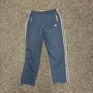 Adidas Navy Blue Climawarm Track Pants/Sweatpants Size Mens Large